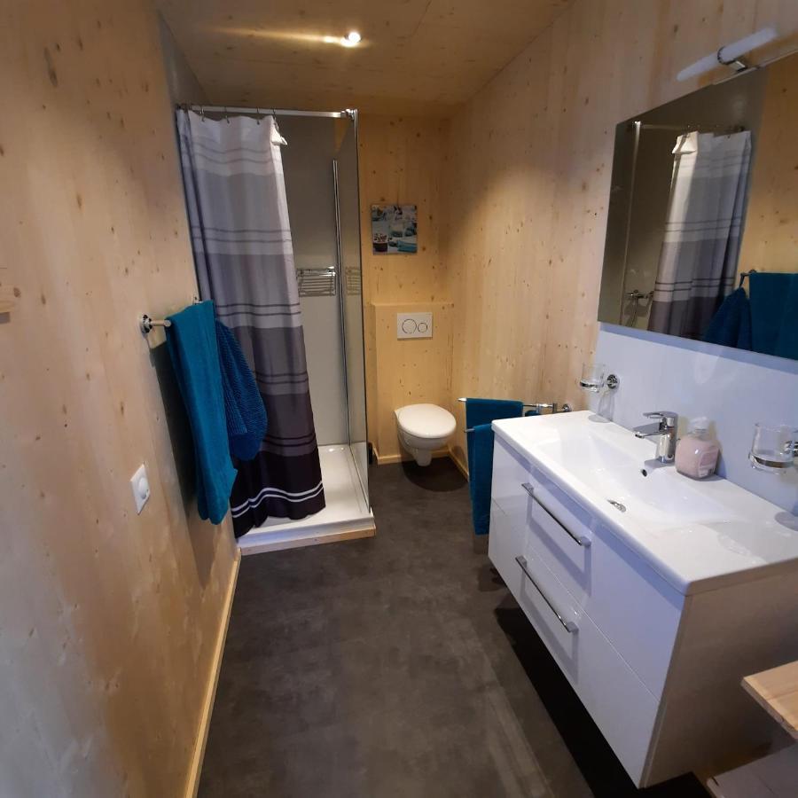 Aktien 11 / A=Obere Wohnung / B=Untere Wohnung Sils im Domleschg ภายนอก รูปภาพ